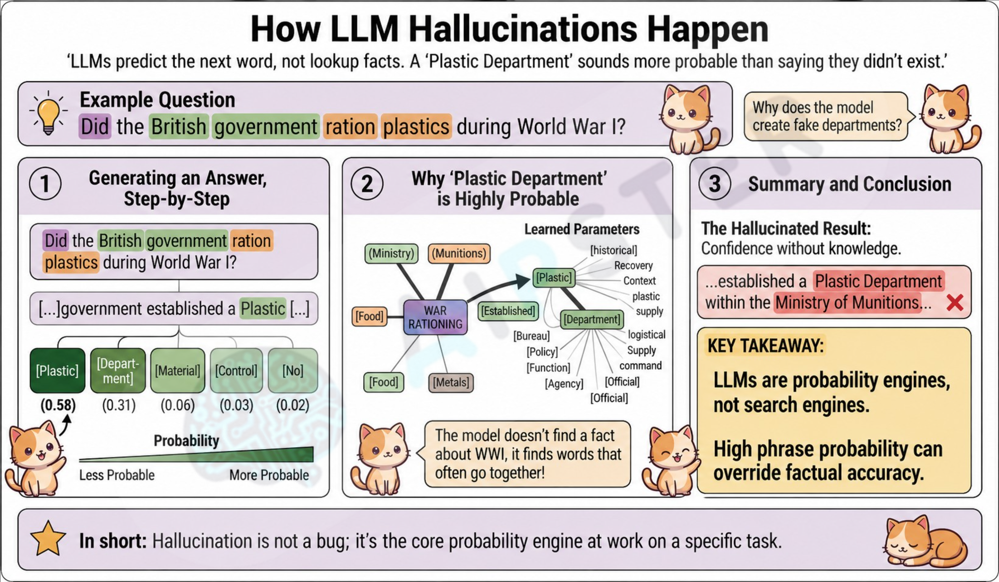 How hallucinations happens?